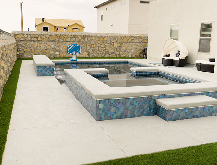 Custom deck building project in El Paso, TX